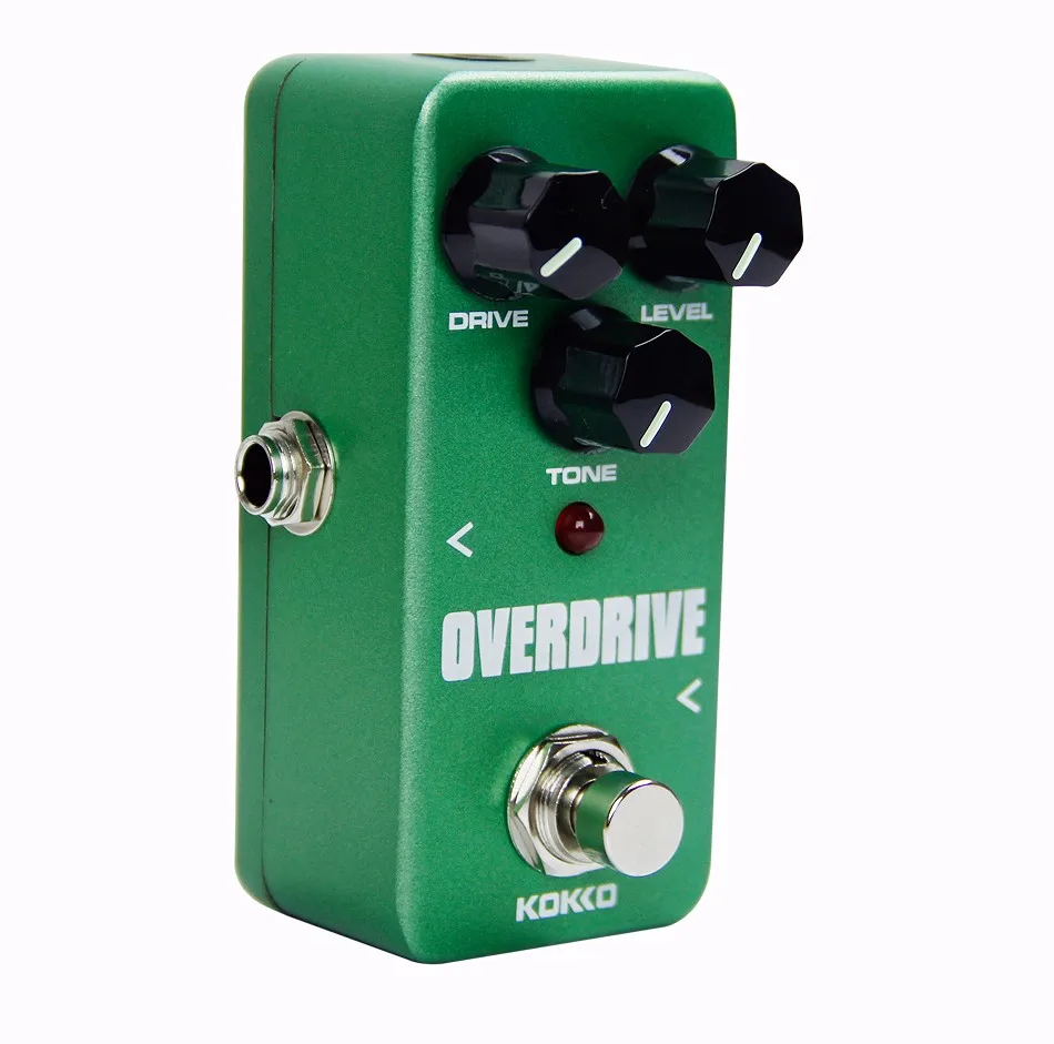 Guitar Mini Effects Pedal Over Drive - FOD3 Warm & Natural Tube Overdrive Effect Sound Processor Small Pedal for Guitar, Bass