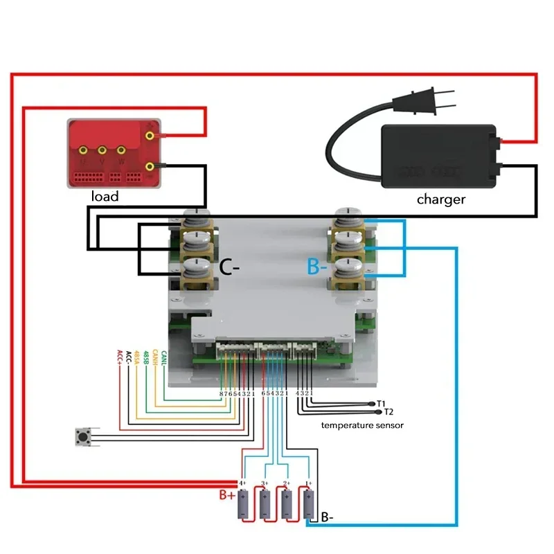 Smart 3S 4S ANT BMS 12V 950A 60A 150A 380A 300A Lifepo4 Li-ion Lipo Battery Protection Board Inverter Bluetooth APP PC Balance