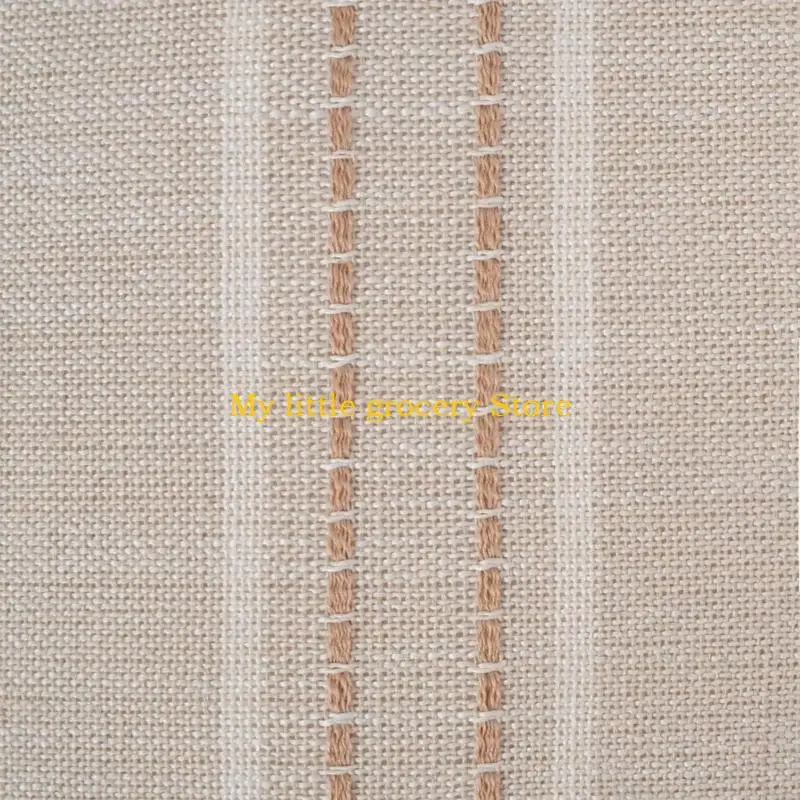 D5BD Comfortable Linen Pillowcase Quick Drying Fabric Natural Temperature Regulation Simple Aesthetic Bedroom Upgrades