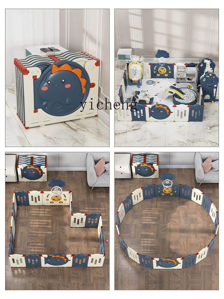 Zc Kinder Game Hek Baby Indoor Home Beschermende Rooster Baby Grond Peuter Veiligheid Hek Paradijs