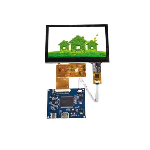 4.3 inch 800x480 Capacitive touch LCD Screen Temperature CPU GPU Monitoring Secondary Display Monitor AIDA64 Computer Raspberry