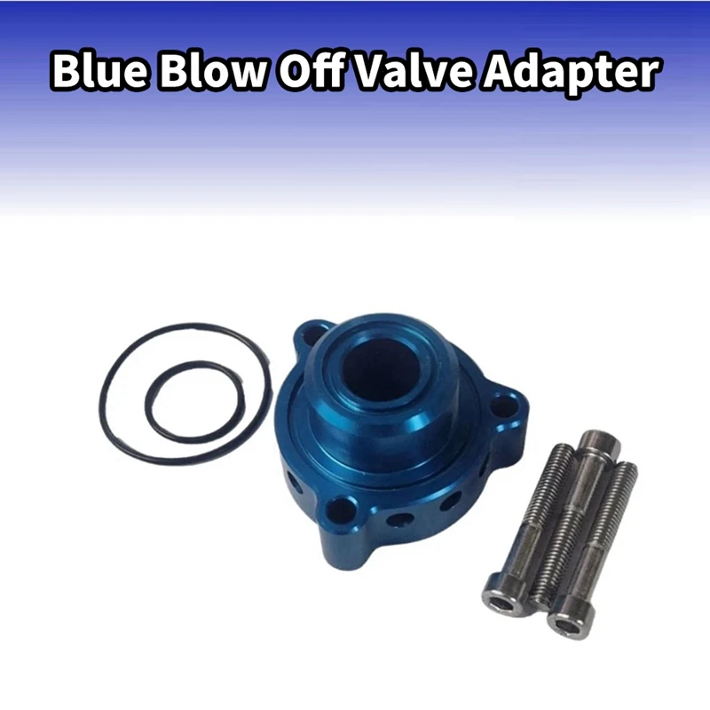 Super Sale Blue Blow Off Valve Adapter for 1500 Chevy Silverado Sierra GMC 2.7 Turbo 2019-2023