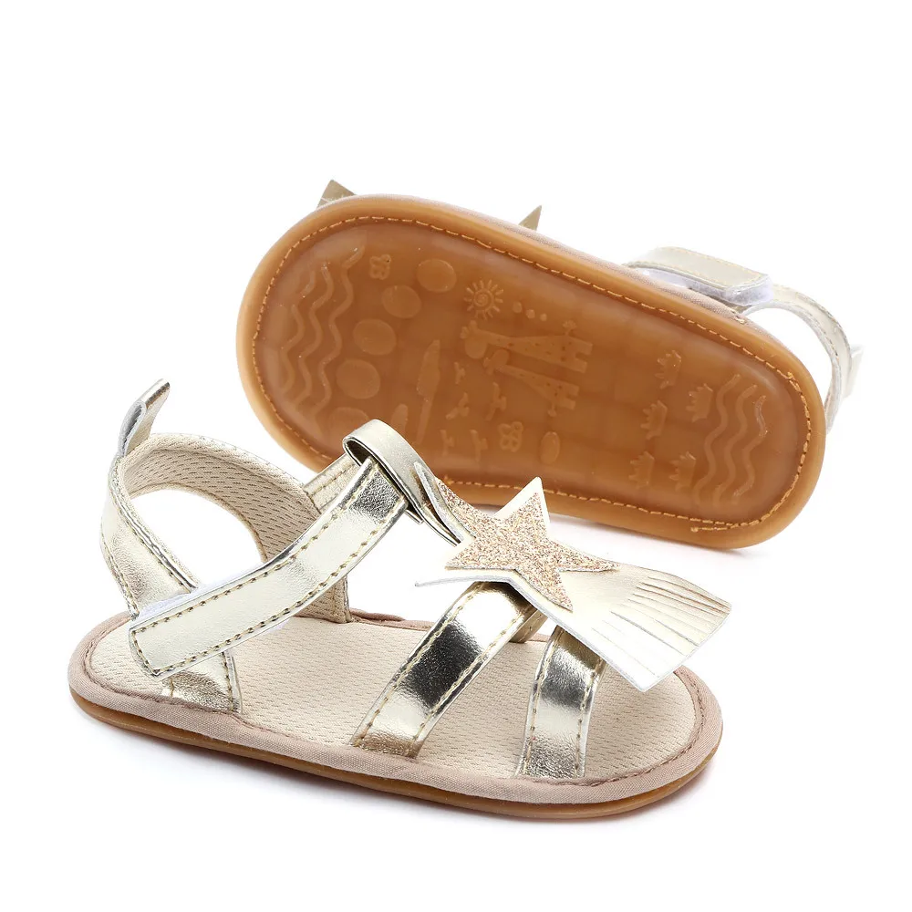 Sandalias con flecos para bebé de 0 a 1 año, zapatos de Interior para niño pequeño, novedad de verano, 2174