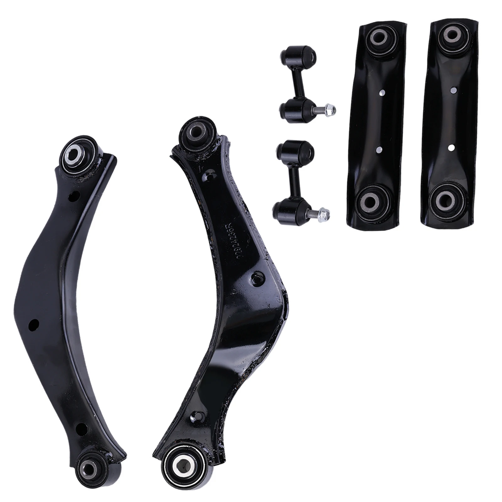 

6Pcs Compatible For Malibu 2013-2015 Rear Lower Upper Control Arms w/Ball Joint
