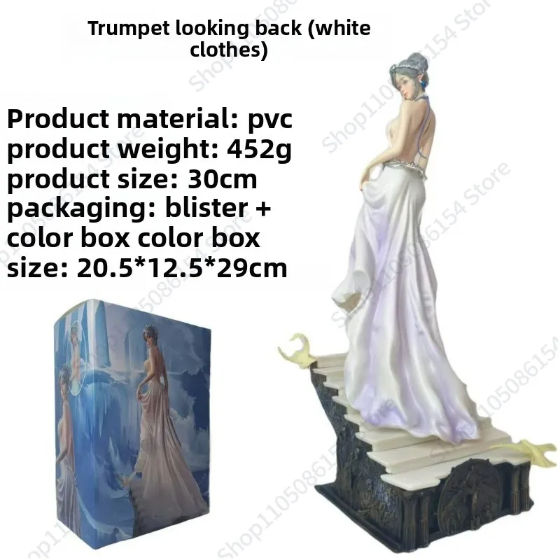 

Boys gift ghost knife ice princess Haiqin smoke look back figure animation two-dimensional beautiful girl model machine