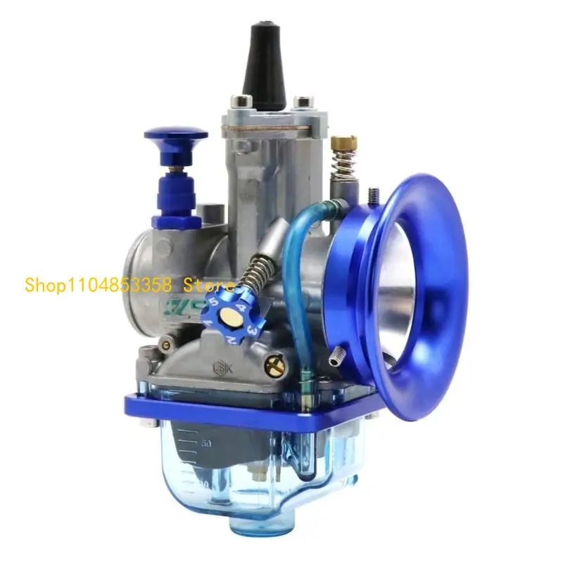 Carburetor 50mm 55mm Motorcycle Air Filter Wind Horn Cup Alloy Trumpet with Guaze Suitable For PWK21/24/26/28/30/32/34mm