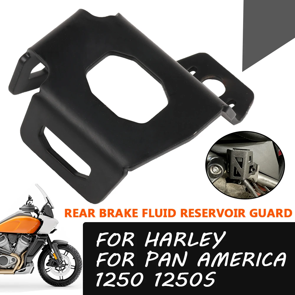 

For Harley Pan America 1250 S 1250S PA1250 PA1250S 2020 Motorcycle Oil Tank Cover Cap Rear Brake Fluid Reservoir Guard Cover Cap