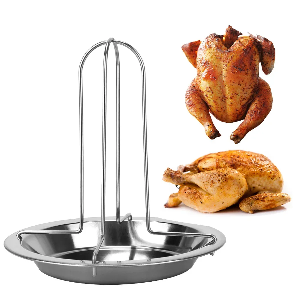 Roast Chicken Grill, Outdoor Camping, Stainless Steel Barbecue Grill, Kitchen, Outdoor Barbecue Tools