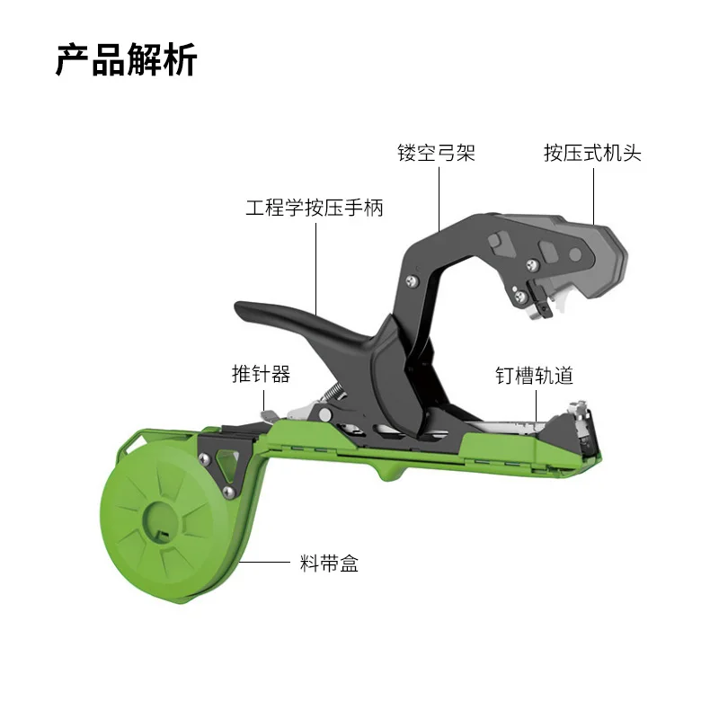 

Upgraded Agricultural Pruning Machine, Lightweight and Easy To Operate, Greenhouse Vegetable Cucumber Quick Vine Tying Tool