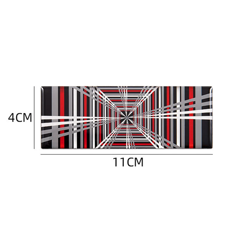 3D Car Styling PLAID Graphic Trunk Fender Body Logo Badge Emblem Decals Decoration Sticker For Tesla Model 3 X Y S Accessories