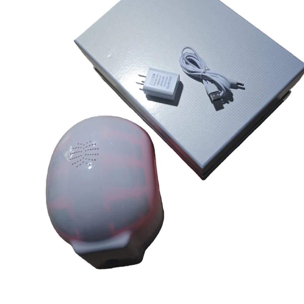 

Infrared Therapy Laser Cap 80 Diodes for Hair Growth Anti Hair Loss Red Light Helmet Treatment Device