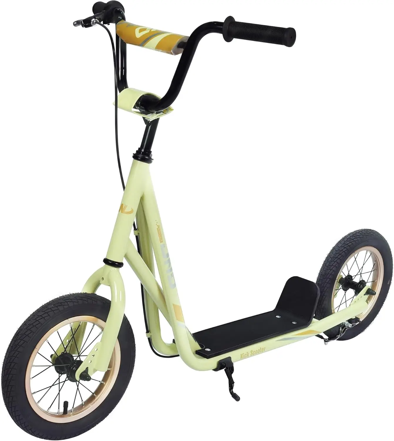 

ZUKKA Kick Scooter 12 Inch Kick Scooter Adjustable Handlebar Wide Foot Deck for Kids Youth Boys Girls Ages 6 to 12