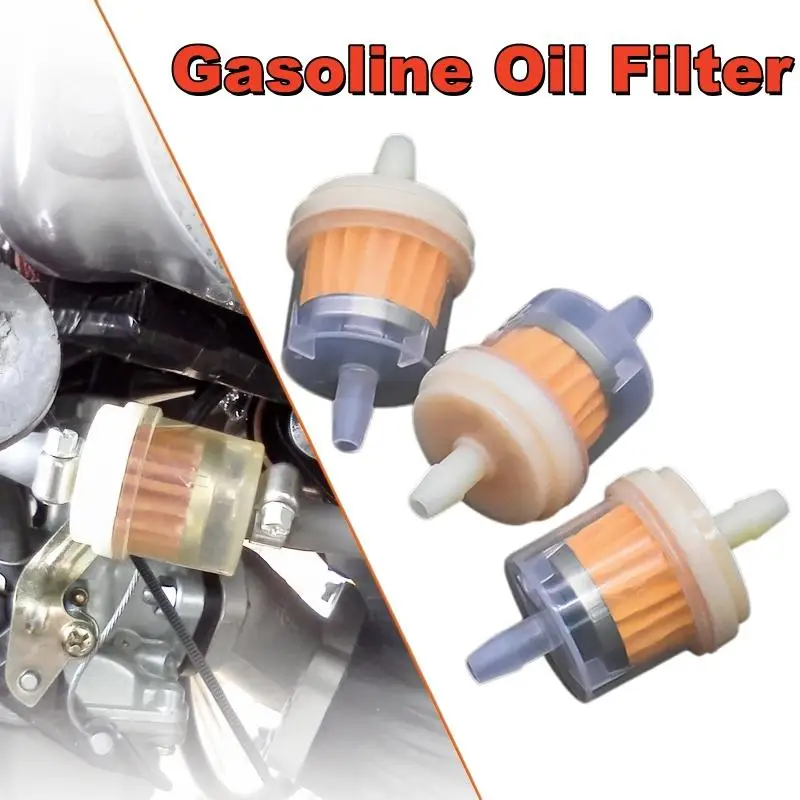 1Pcs Universal  Gas Fuel  Oil Filter Motorcycle Scooter  Filter Tool Motor ATV Fuel Filter Accessories