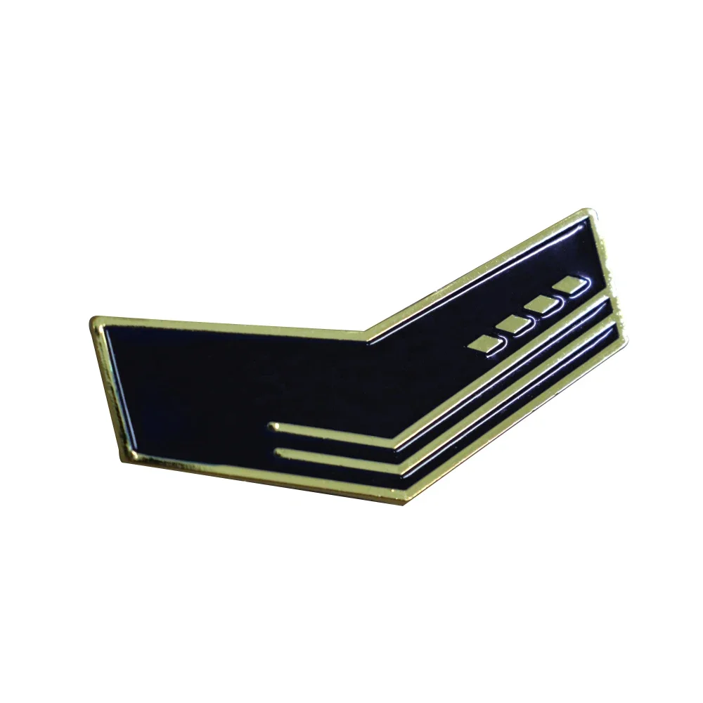 Stat Discovery 4 Rek Comissioned Officer Collar Rank Starfleet Brooch Badge