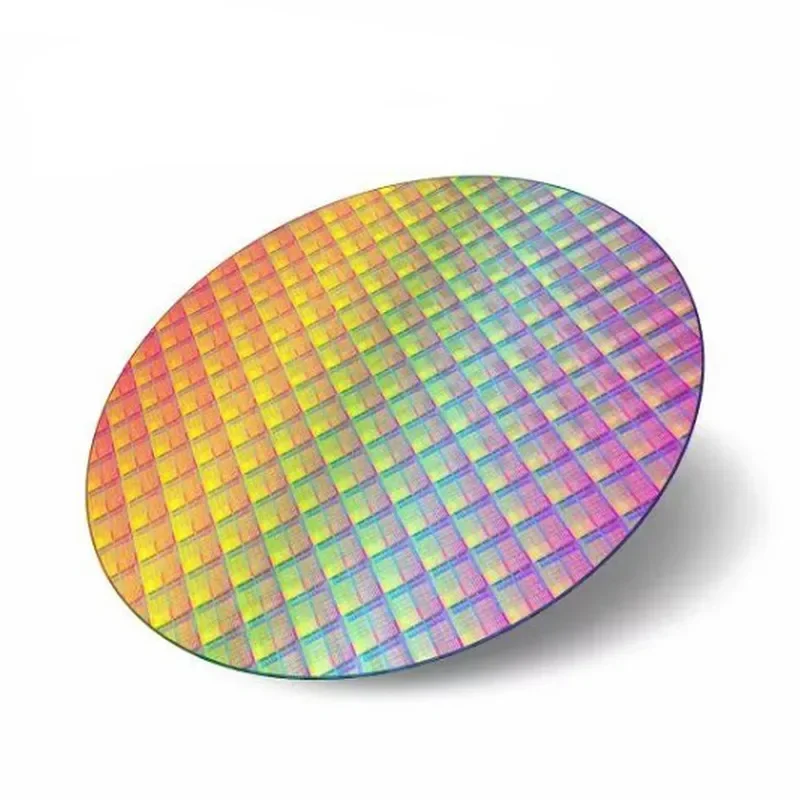 Random Pattern! Circuit Photolithography Semiconductor Silicon Wafer SingleChip Integration