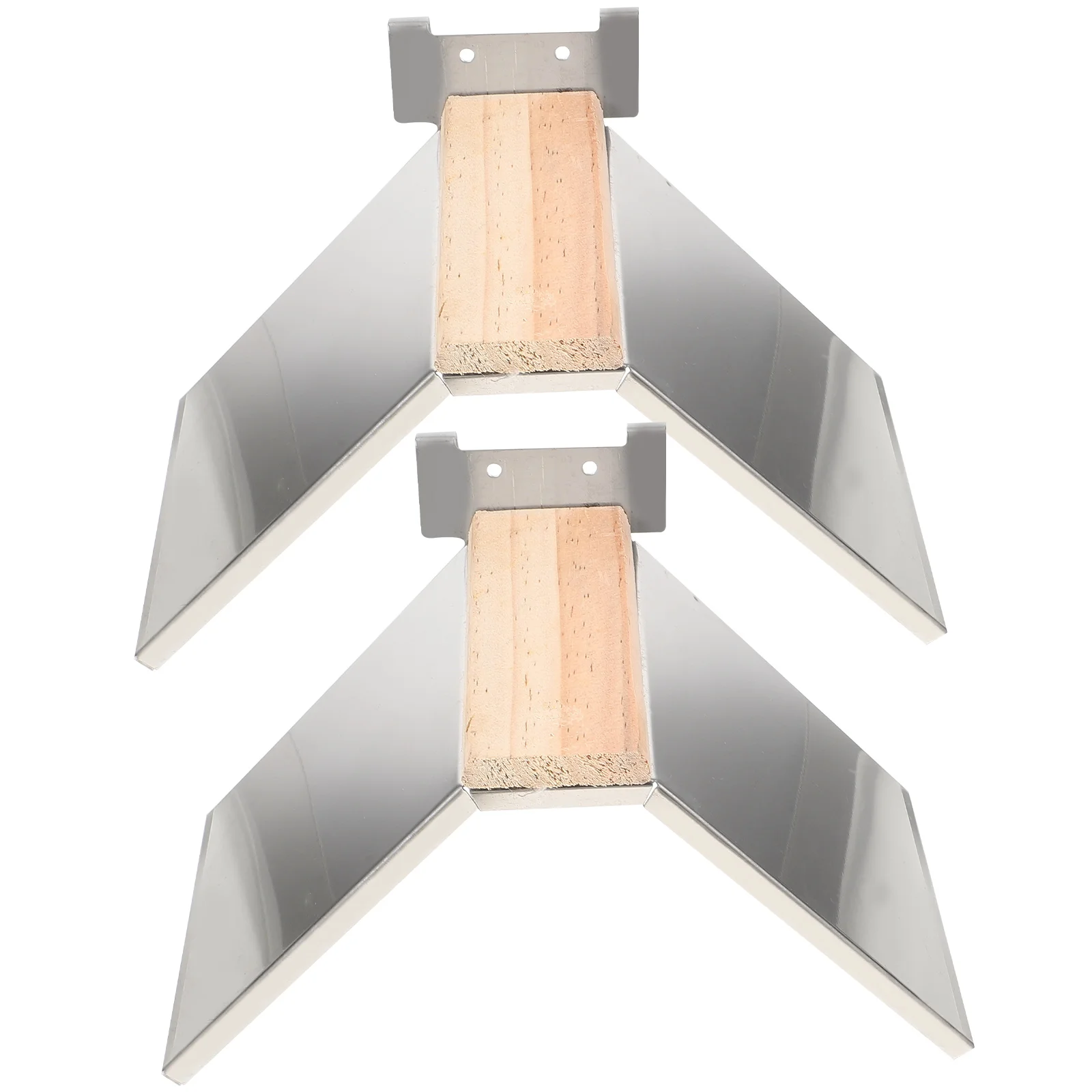 

2pcs Pigeon Rest Rack Stainless Steel Thick Plastic Homing Perch Cage Accessories Bird Toy Roosting Holder Parakeet Cage