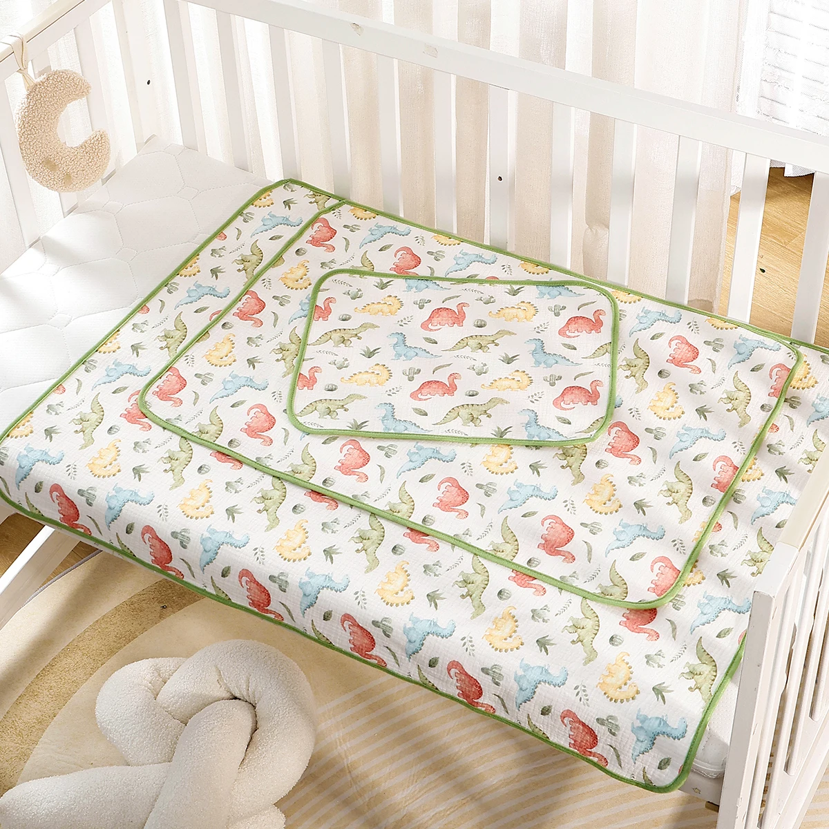

Elinfant 1 Pc Three Size Children's Urine-proof Pads Waterproof Washable Mattress Urine Mat for Baby Toddlers Bed