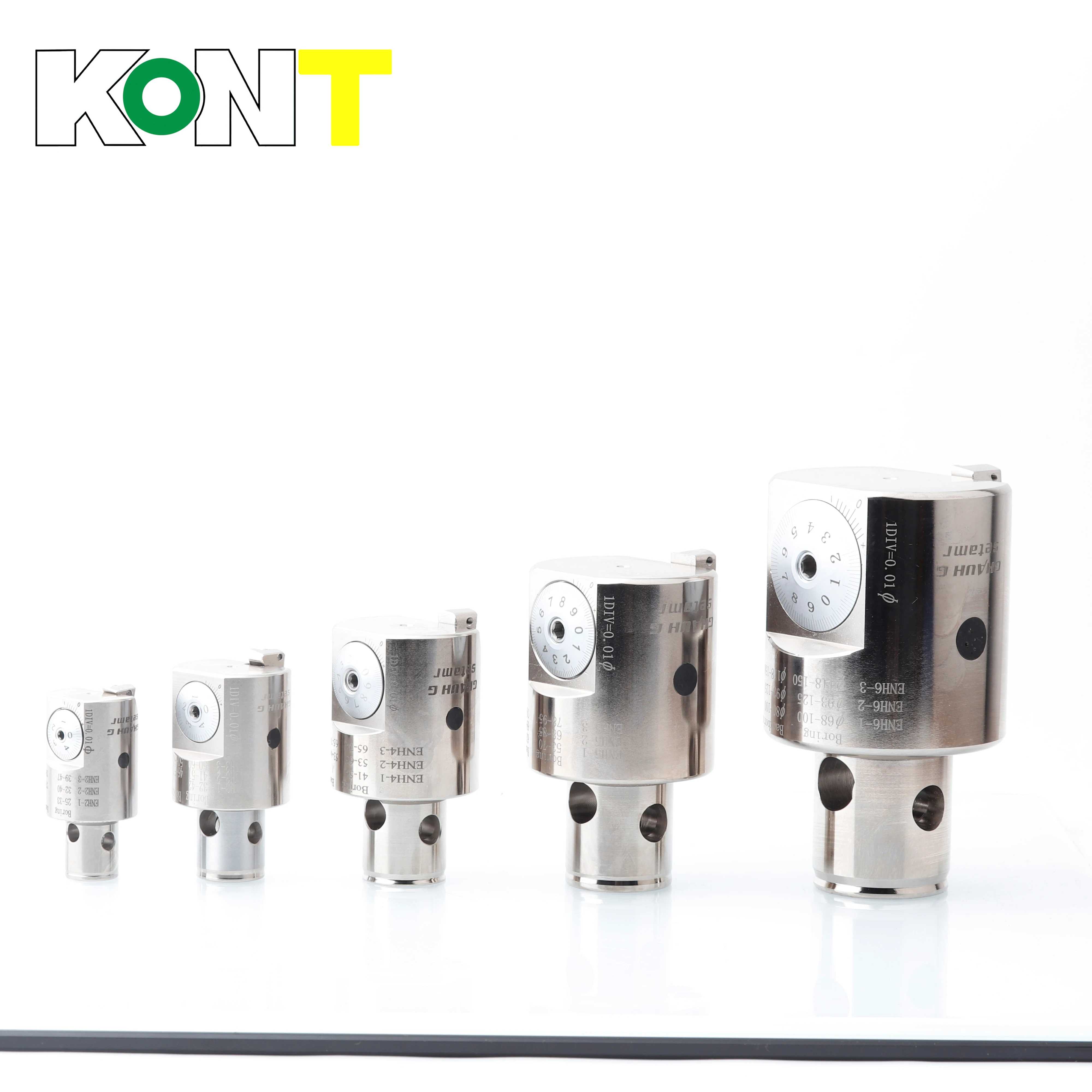 

High Precision Adjustable Fine Boring Head, Vibration Resistant HSS Left Hand Boring Tool with Trigon Insert
