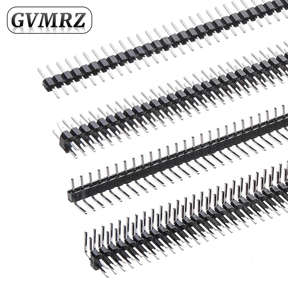 10PCS 2.0mm 40 Pin Male Single Row Pin Header Strip 1*40P 2mm Male Pin Header Connector 2*40P