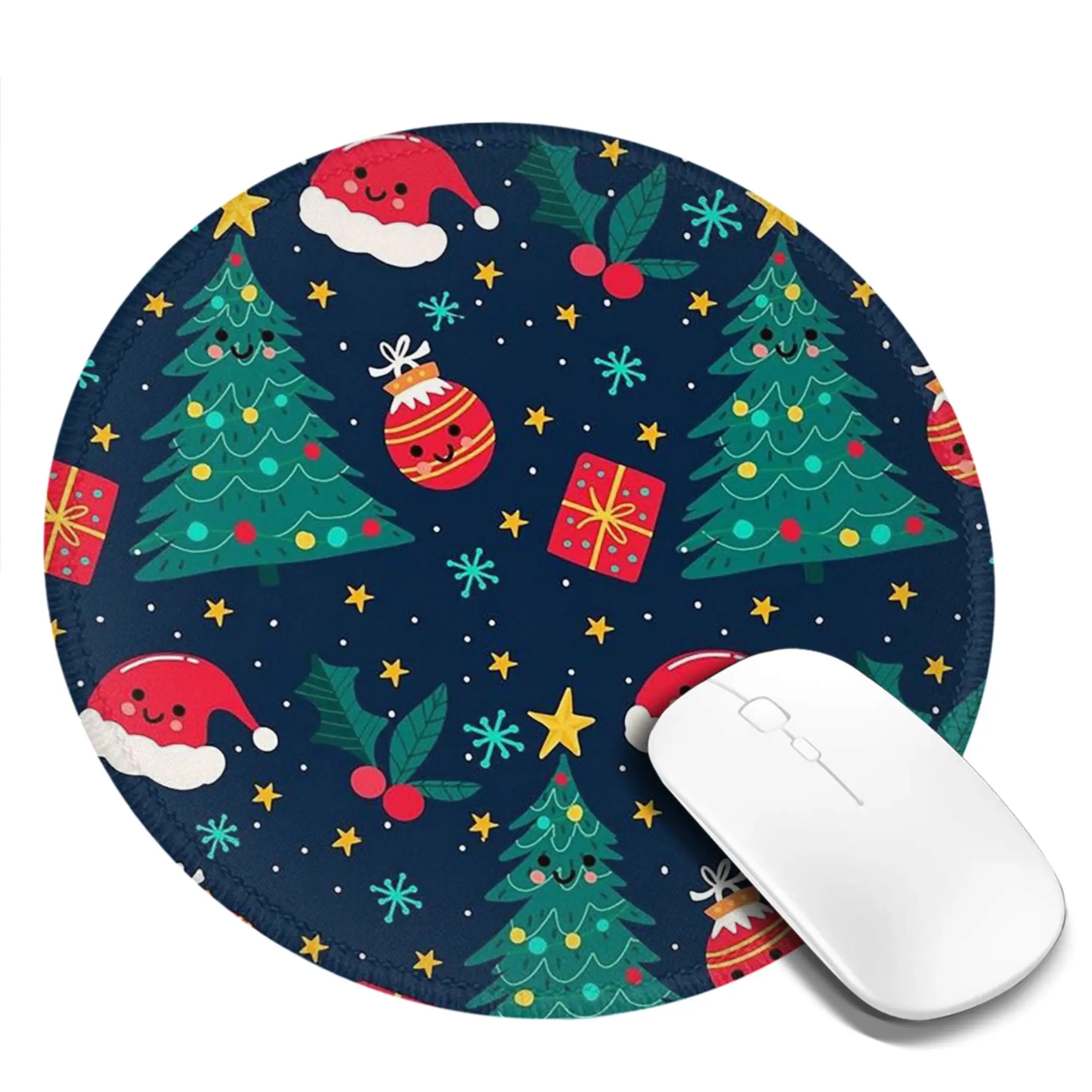 Merry Christmas & Happy Holidays! Mouse Pad Computer Keyboard Mouse Mat Gamer PC Laptop Desk Mat Office Accessories Table Mats