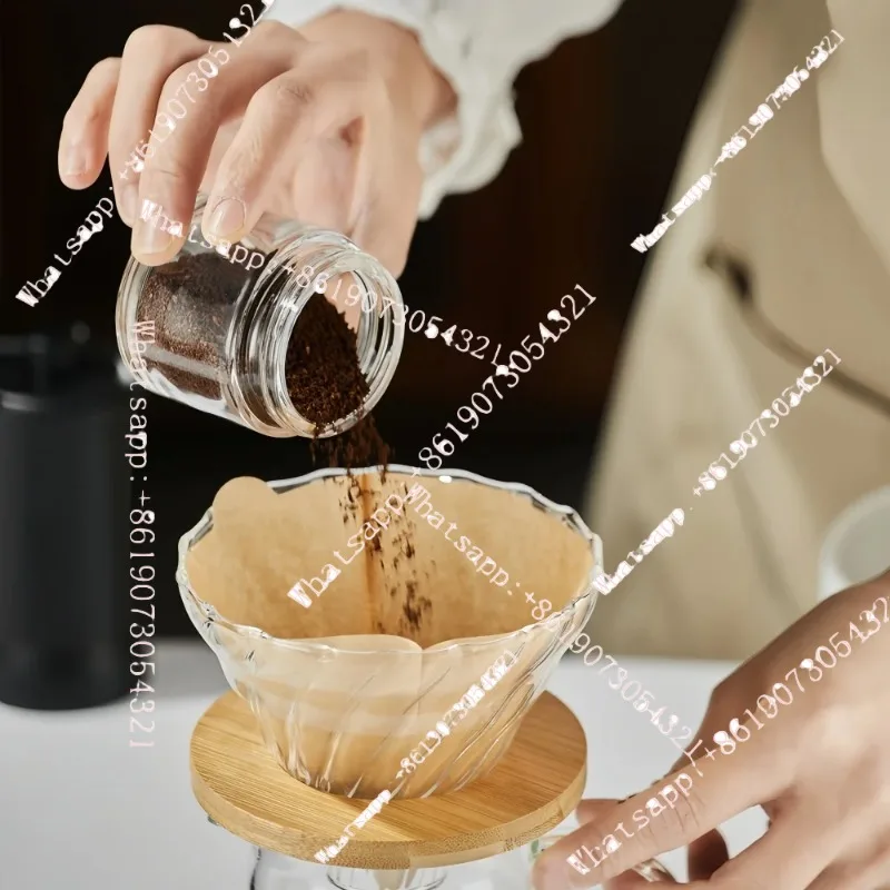 Manual Coffee Grinder External Scale 40 Gear Adjustment Ceramic Grinding Core High Quality Professional Home Coffee Utensils
