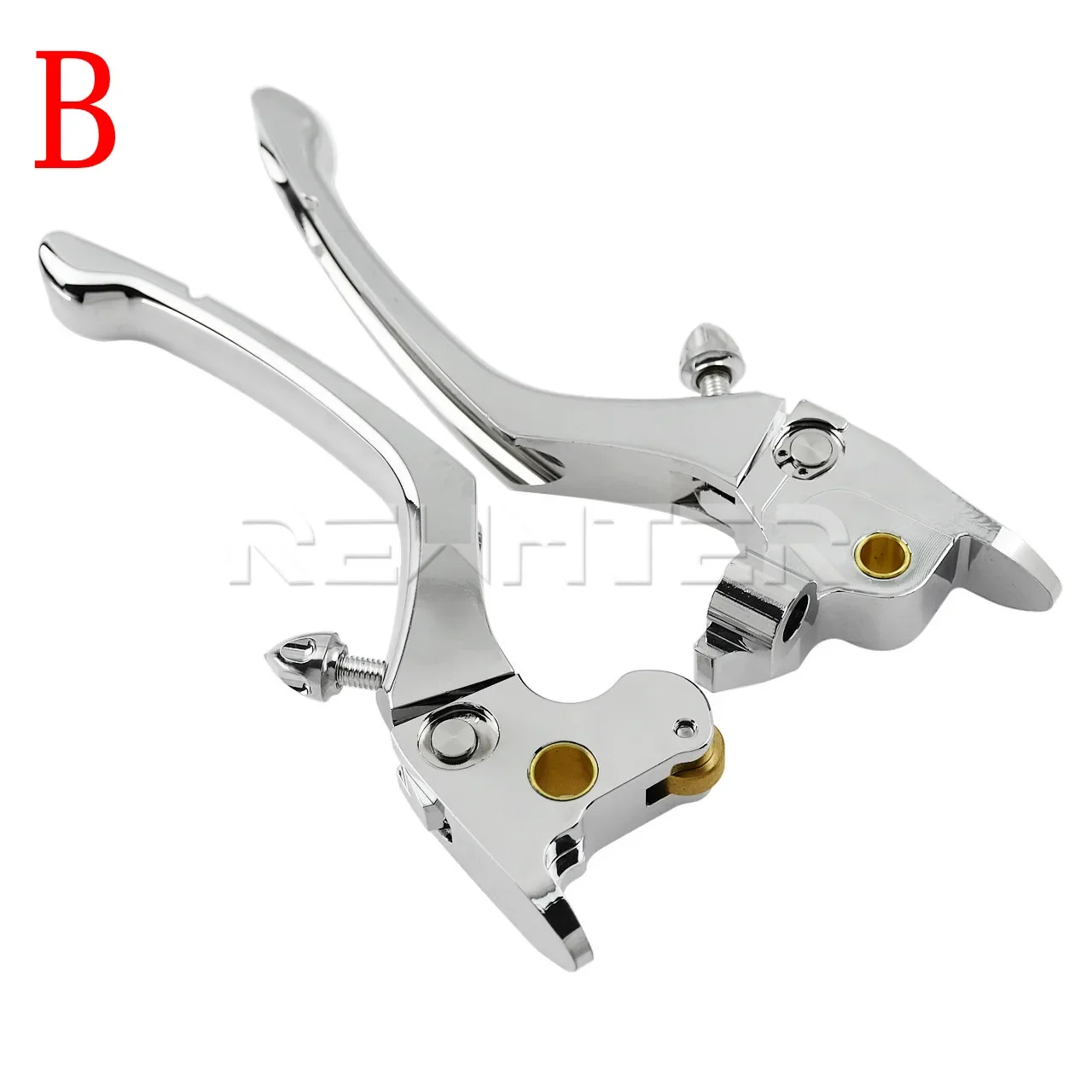 Motorcycle Chrome Regulator Clutch & Brake Lever Set For Harley Touring 08-2019 Road Glide King Street Glide FLHT FLHX FLTR FLHR