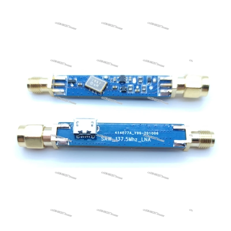 137Mhz SAW BPF Band Pass Filter Amplifier Signal Amplifier 4.5-5V