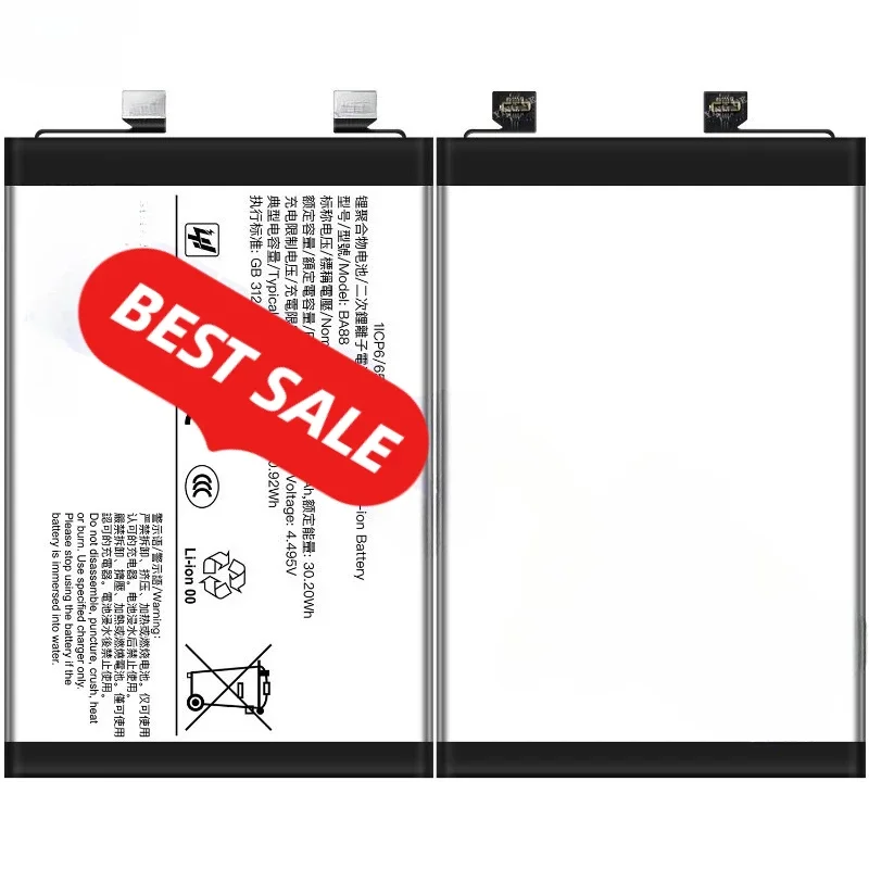 BA88 for VIVO Y500 Mobile Phone Battery 0 Cycle High Quality High Capacity Battery Replacement Bateria Grade A Cell with Tools