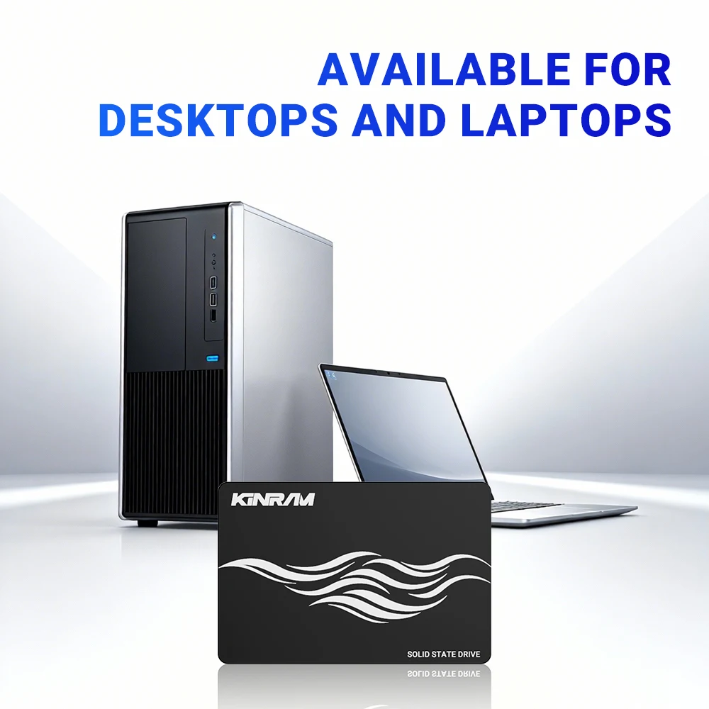 KinRam 2.5" SATA3 SSD 120GB 128GB 240GB 256GB 512GB 1TB SATA 3 Internal Solid State Drive 1TB 500GB Hard Disk For Desktop Laptop