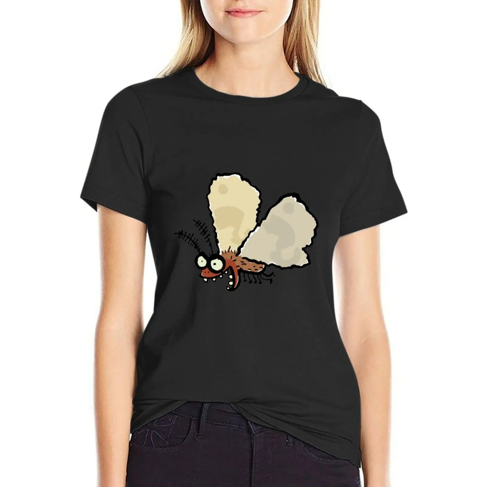 

Melli, the mean moth T-Shirt funny plus sizes customizeds t shirts for Women loose fit
