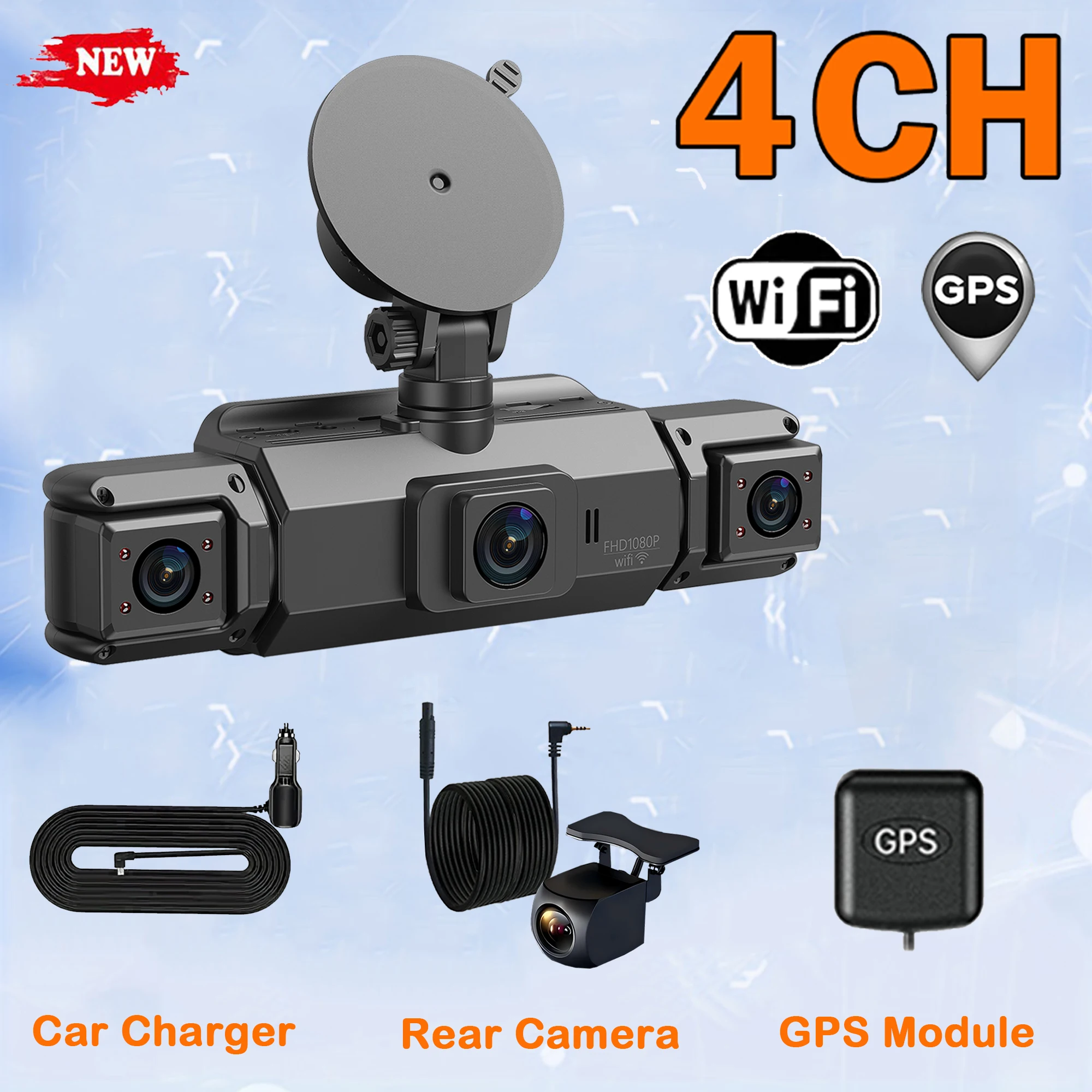 4Ch DVR GPS