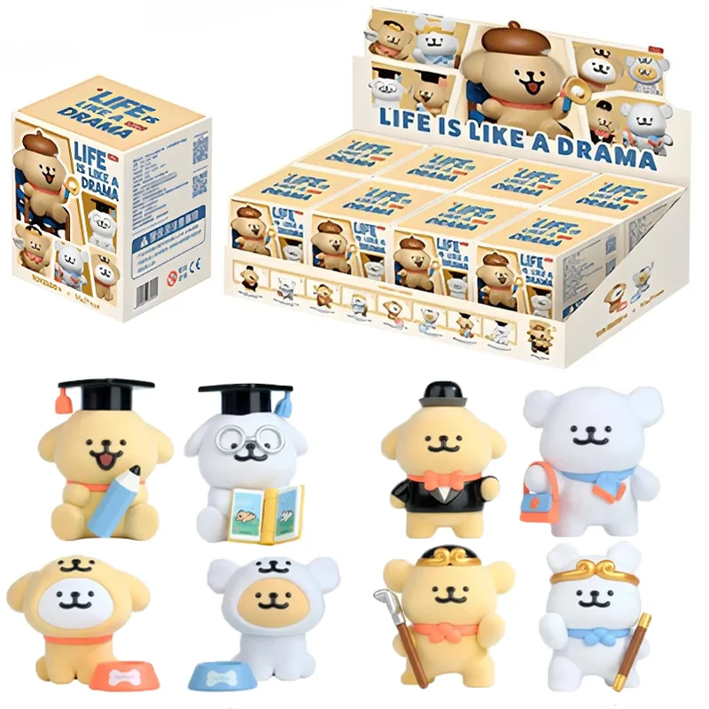 

Official Genuine Maltese Life Is Like A Drama Series Mystery Box Cartoon Collectible Model Blind Box Cute Action Figure Toys