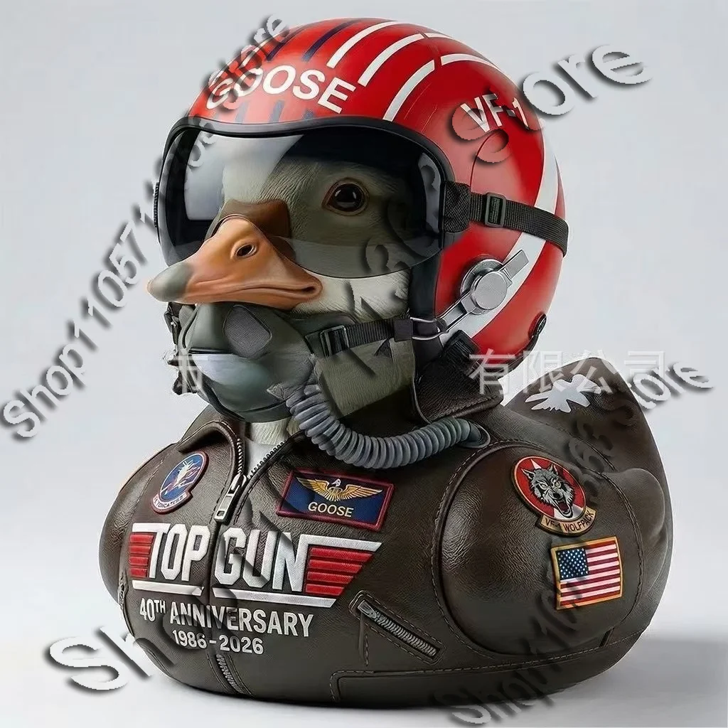 Top Gun 40th Anniversary Pilot Duck Cosplay Collectible Figurine 2026 Movie Fan Exclusive Gift