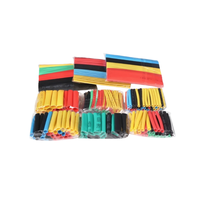 328 PCS Set Polyolefin Shrinking Assorted Heat Shrink Tube Wire Cable Lnsulated Sleeving Tubing Set 2:1 Waterproof Pipe Sleeve