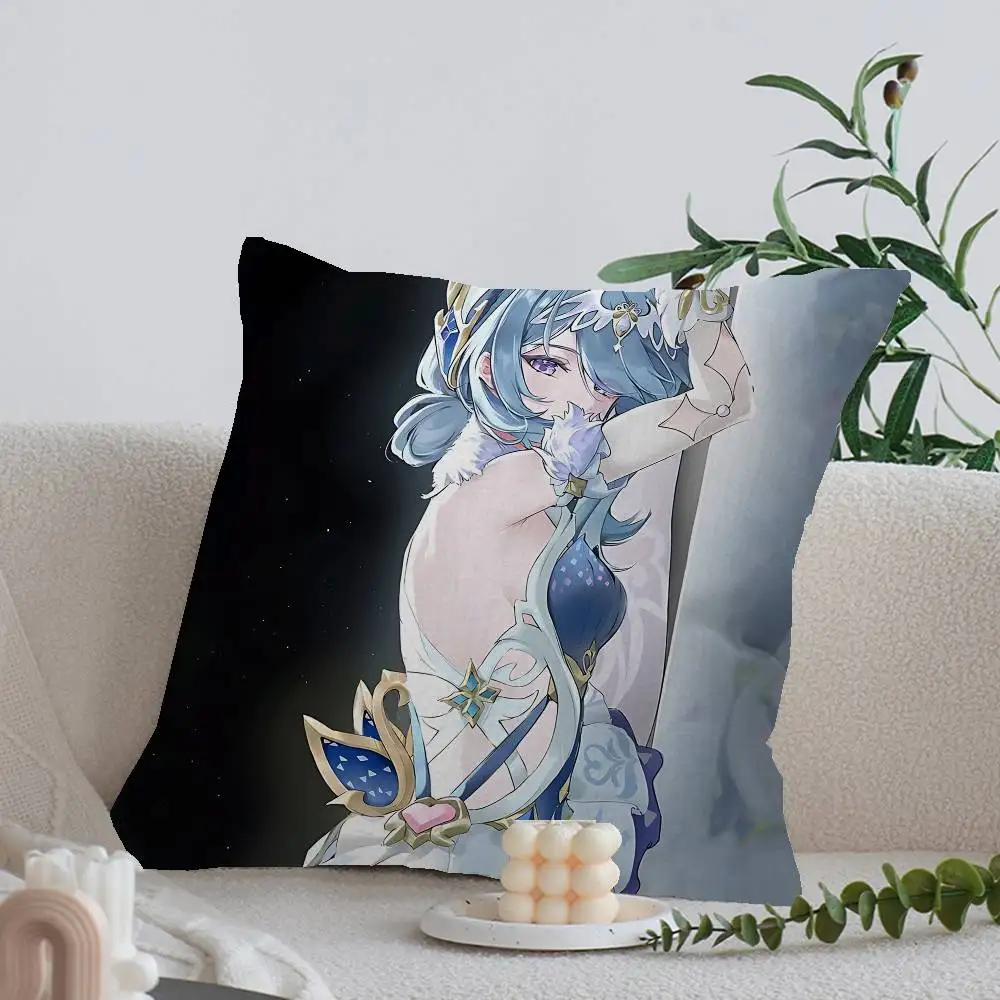 Genshin Impact Odette Spessiva pillow cover sofa cushion cover home room decoration children gift