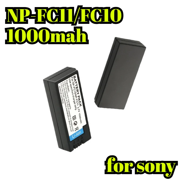 

NP-FC11 FC10 Аккумулятор 1000 мАч с зарядным устройством для Sony DSC-FX77 DSC-P2 DSC-P3 Совместимая цифровая камера