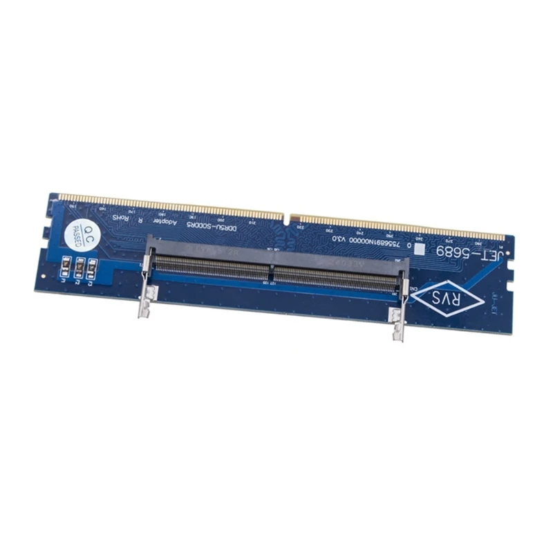 DDR5-SO DDR5 UDIMM 어댑터 메모리 카드 변환기 테스터 데스크탑-노트북 변환기 용 메모리 테스트 어댑터