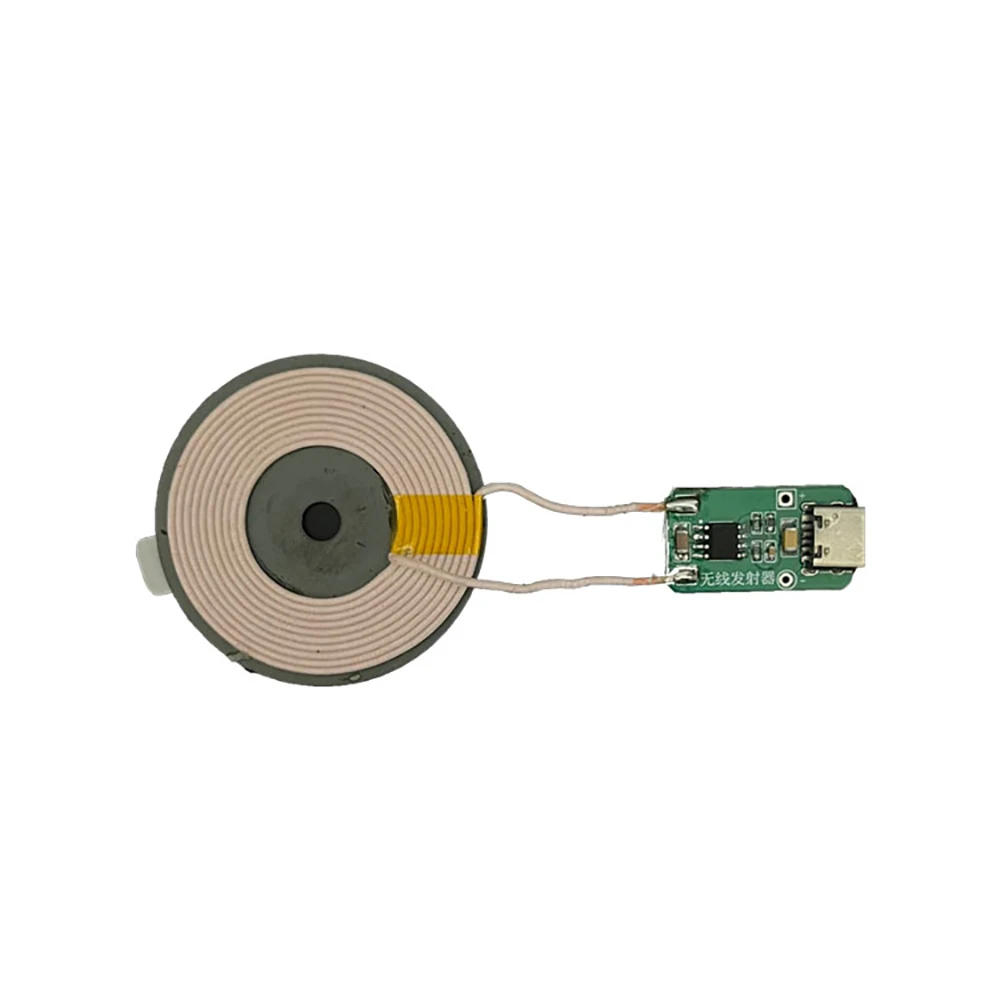 Imagem -04 - Usb tipo c Transmissor sem Fio Bobina Indução Lâmpada de Luz Led Modelo Faça Você Mesmo Brinquedos Gundam Receptor Pcs 035 mm