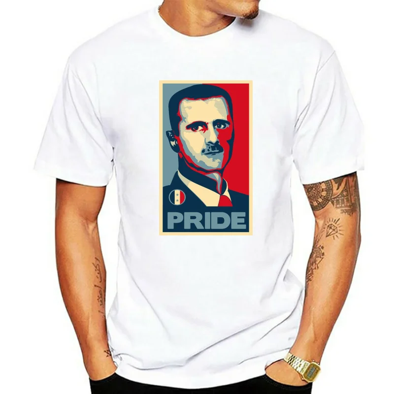 Assad Bachar Al-Assad Syrie Tee-shirt toutes les Tailles NEUF Tee Shirt Casual Short Sleeve