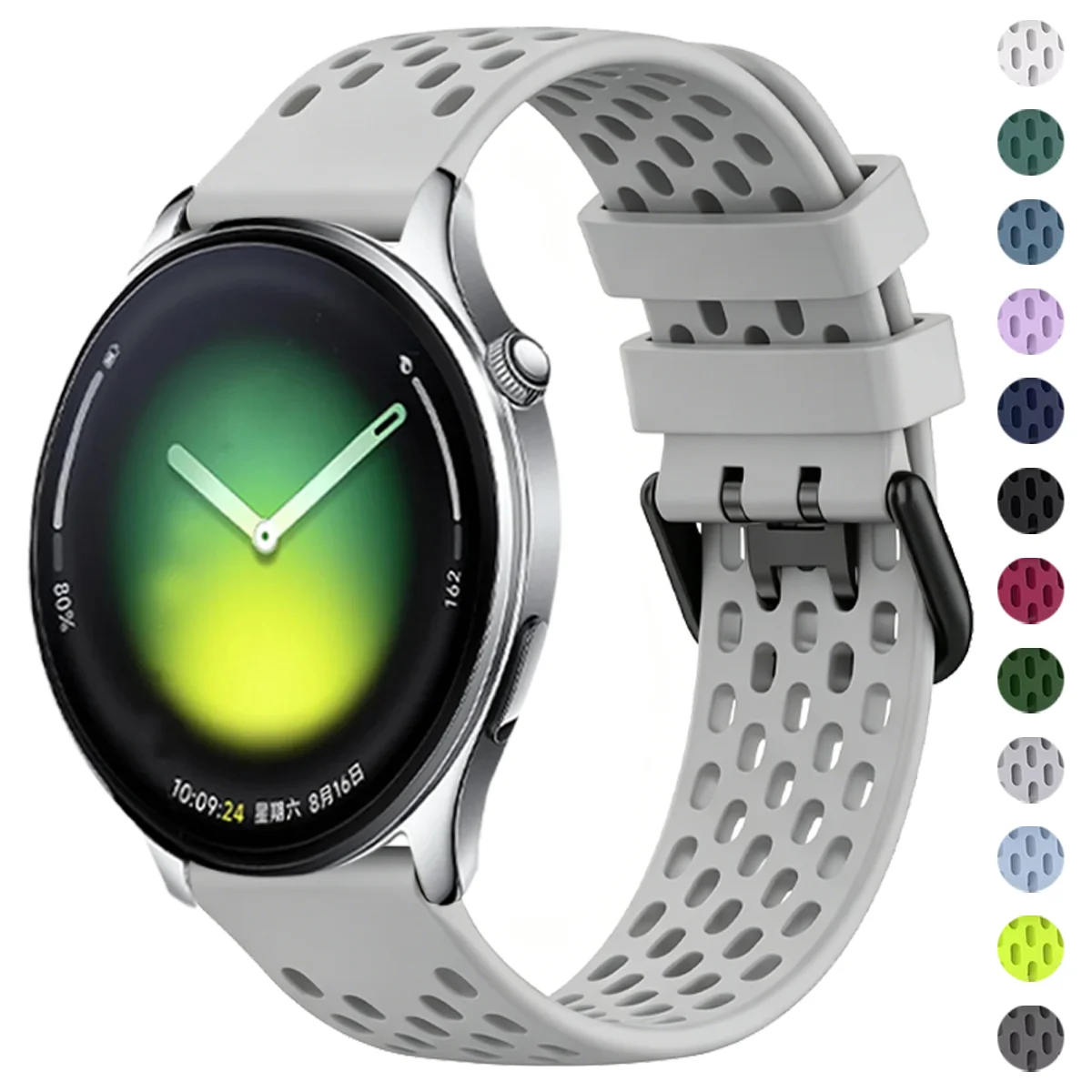 22mm Silicone Strap For Xiaomi Watch 5 2 Pro Mi Watch Color 2 Magnetic Band For Xiaomi Watch S4 S3 S2 S1 Pro Bracelet Correa