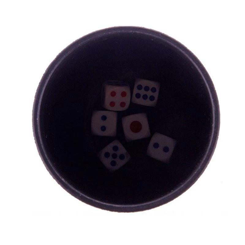 

K0EF Diamond Grade KTV Pub Casino Party Game Box with 5 Dices Cup Board Game