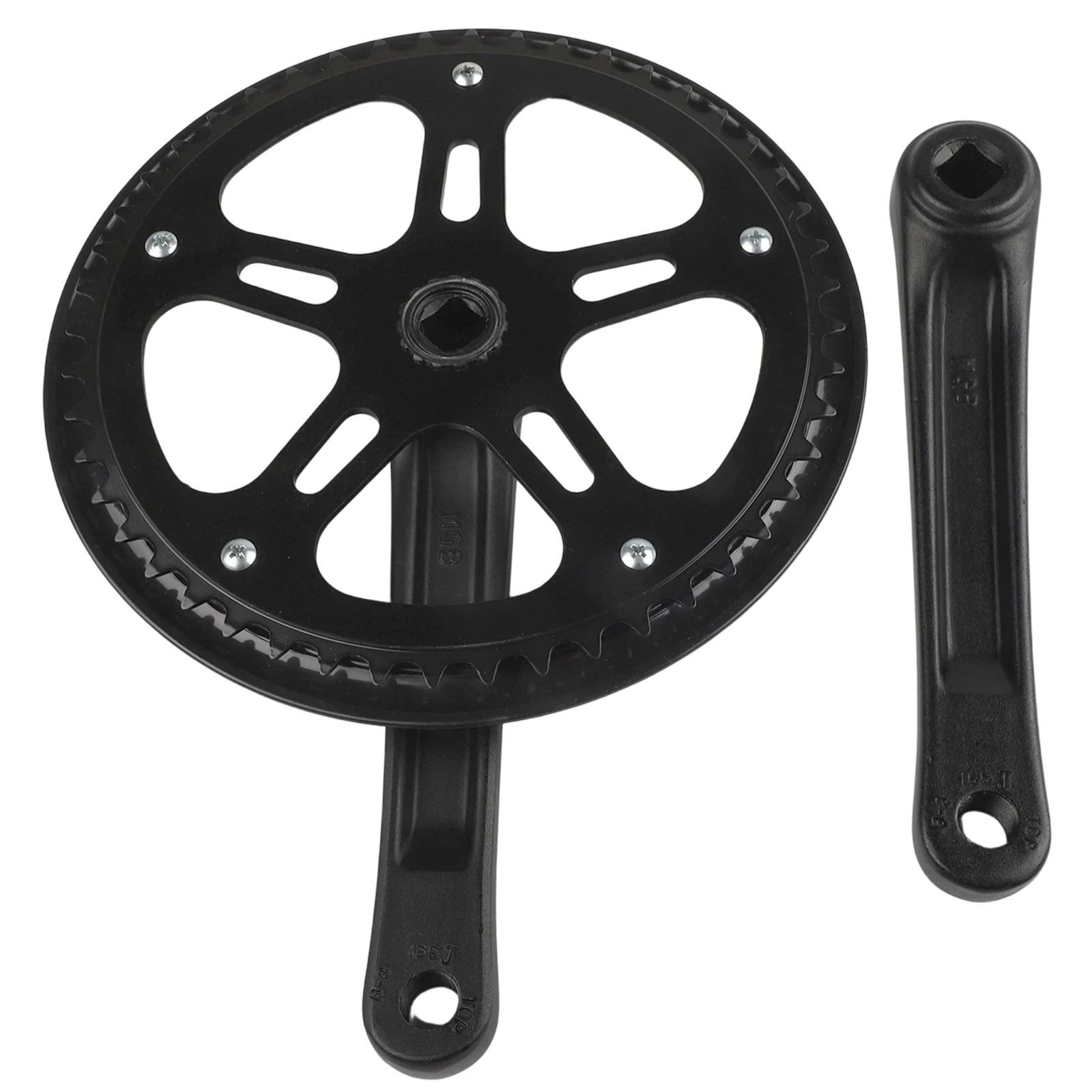 

Bike Repair 165mm Crankset Compact Bike Crank Aluminum Alloy Crank For Bike Folding Bike Parts For Ebike And Kids Bike