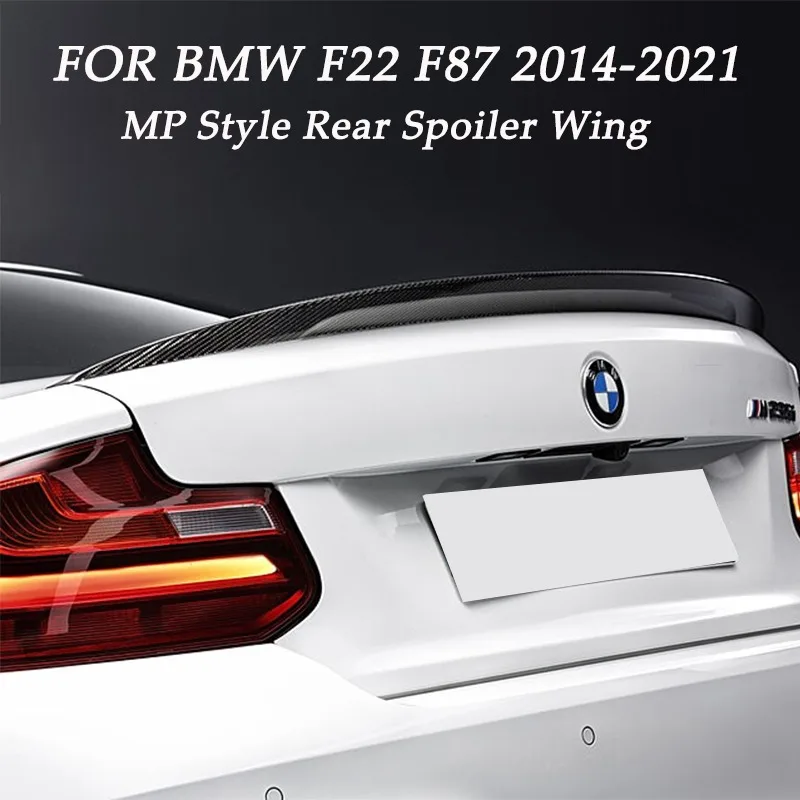 

For Bmw F22 F87 Coupe 218i 220i 225i 228i 230i M 235i M 240i M2 2014-2021 Car Rear Trunk Roof Lip Cap Spoiler Rear Spoiler Wing