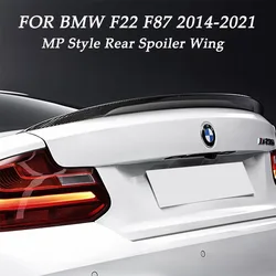 For Bmw F22 F87 Coupe 218i 220i 225i 228i 230i M 235i M 240i M2 2014-2021 Car Rear Trunk Roof Lip Cap Spoiler Rear Spoiler Wing