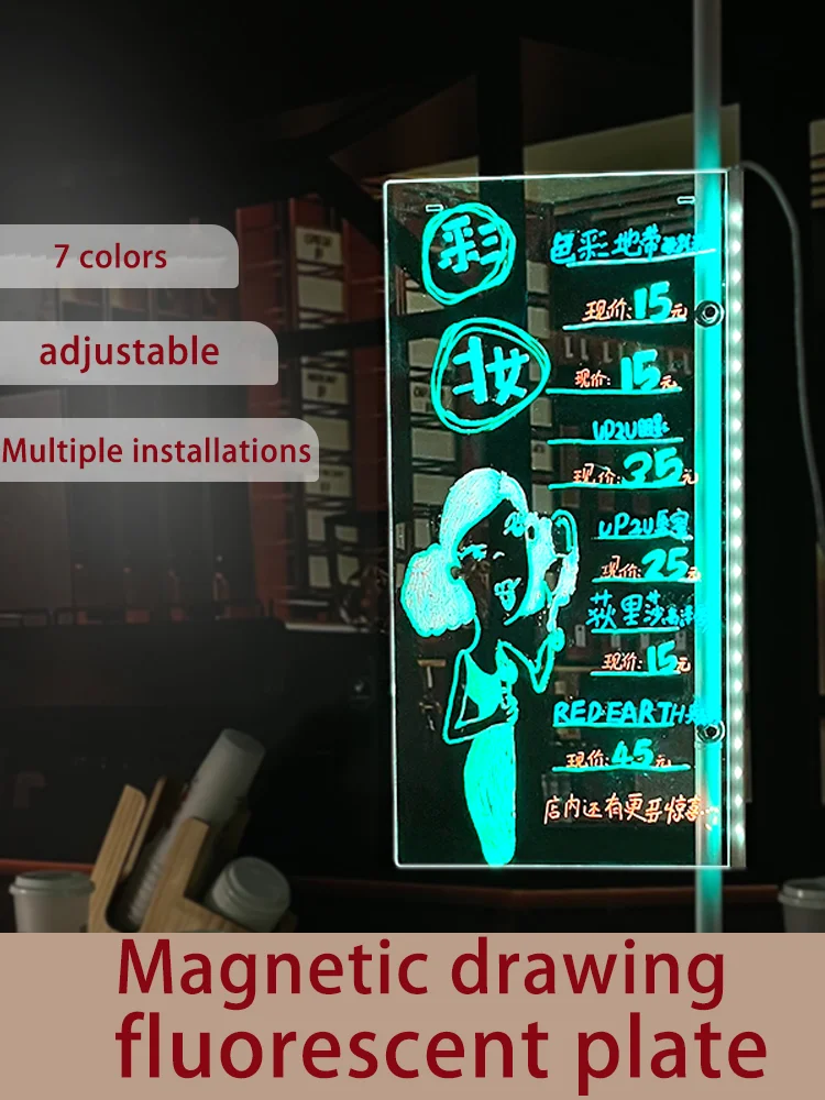 cartel-publicitario-fluorescente-colgante-pizarra-electronica-tablero-luminoso-escrito-a-mano-tablero-publicitario-led