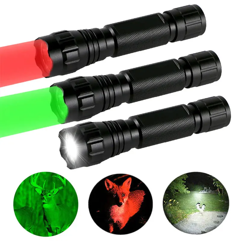 Ultra Bright Portable LED Flashlight Outdoor Camping Emergency Light T6 Q5 Tactical Flashlight Toy Parts Sports Equipment QG429