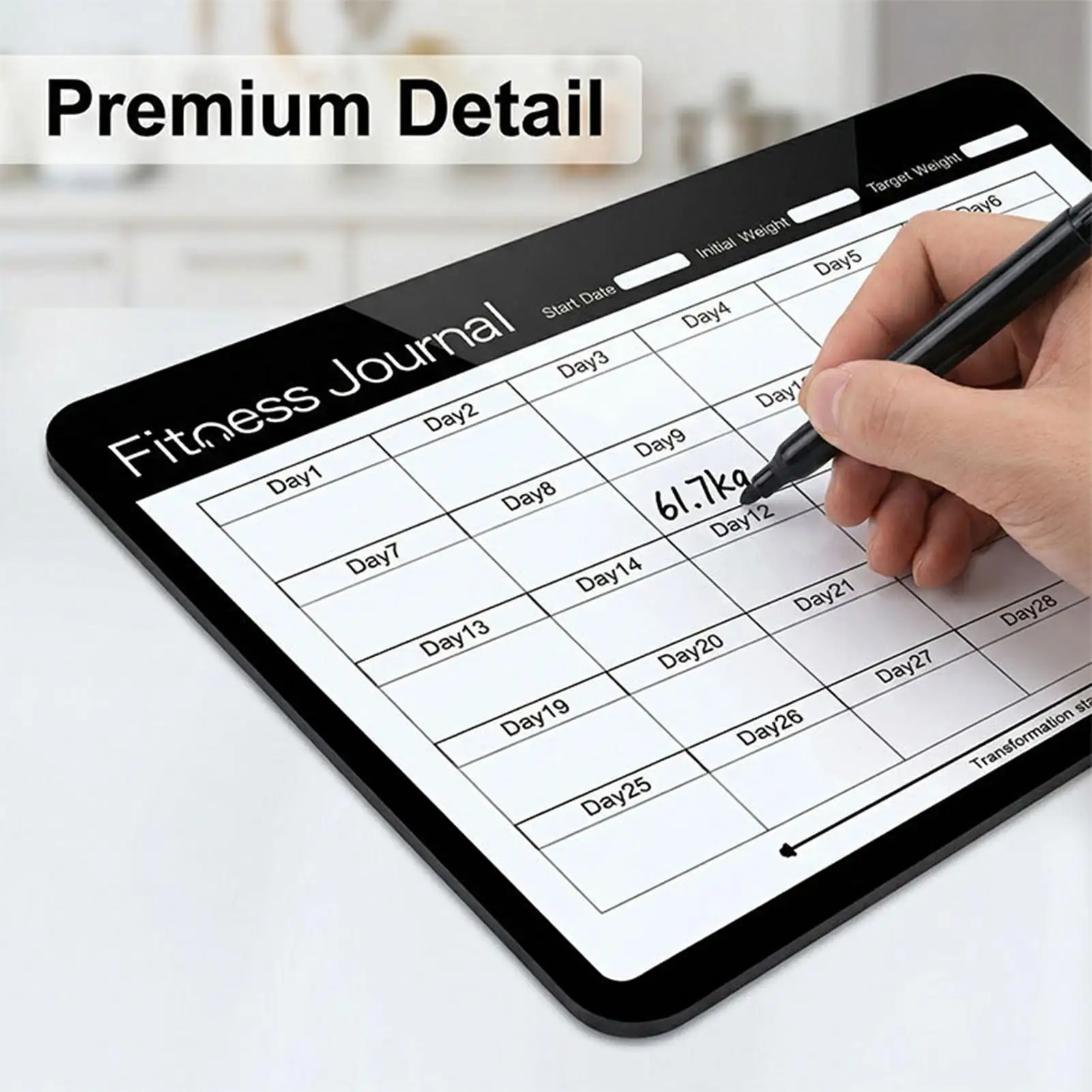 Fridge Calendar Magnet Slimming Magnetic Erasable Chart Calendar Erase Weekly Planner For Home Appointment Kitchen Office Work