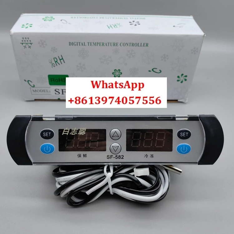 

Refrigerator Thermostat SF-582 Freezer Refrigerated, Frozen, Dual Temperature Controller