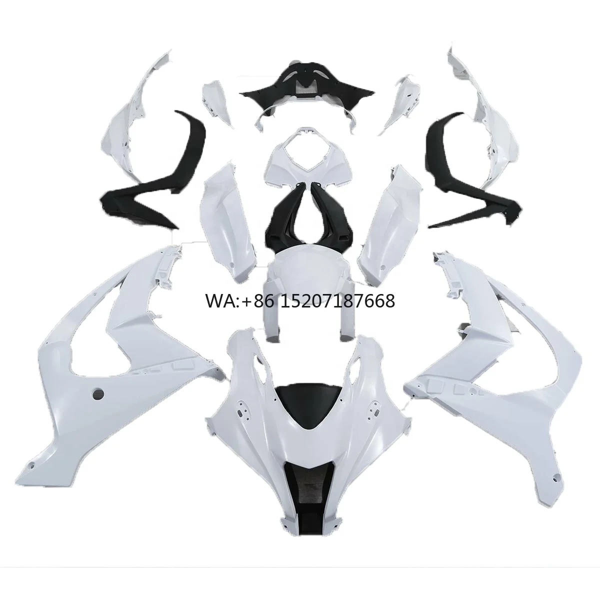 

Неокрашенный белый обтекатель для мотоцикла, комплект кузова для Kawasaki ZX-10R ZX10R 2016 2017 2018 2019