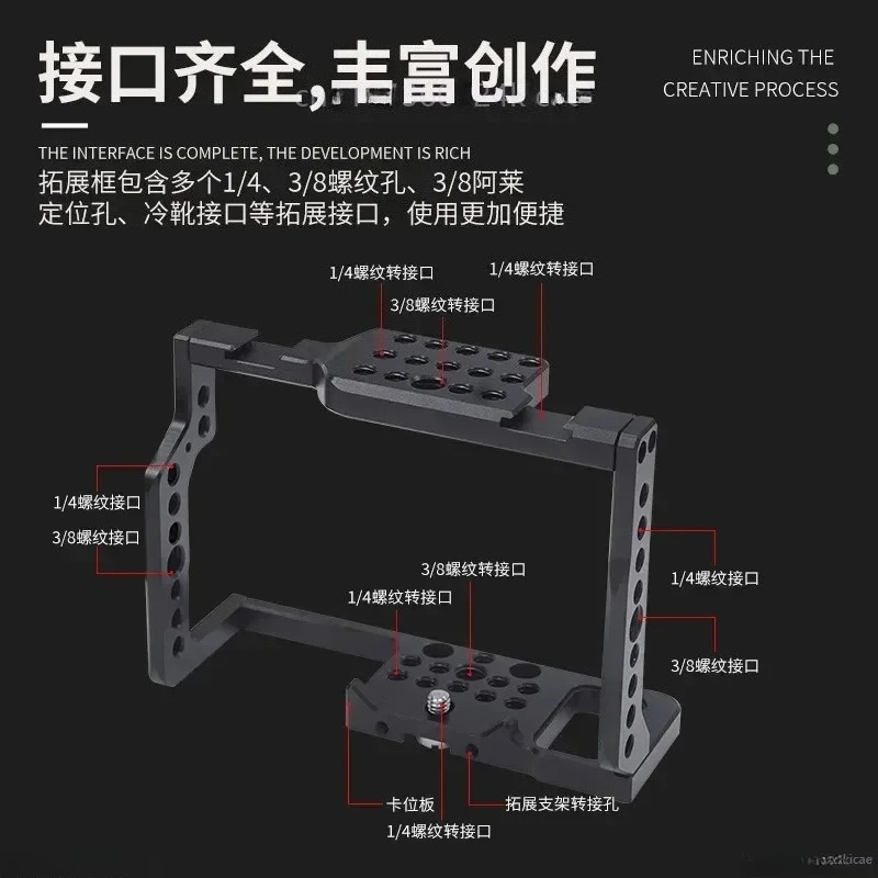 Suitable for  G80 G85 camera SLR camera rabbit cage video expansion accessories body protection frame